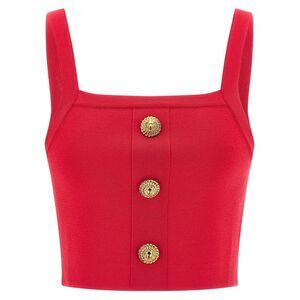 Balmain Women Top 3 Buttons